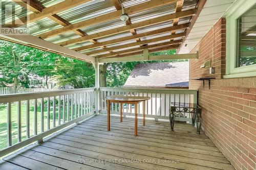 311 Wedgewood Drive, London, ON - Outdoor With Deck Patio Veranda With Exterior