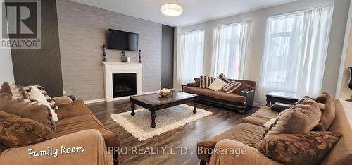 181 Trail Boulevard, Springwater (Centre Vespra), ON - Indoor Photo Showing Living Room With Fireplace