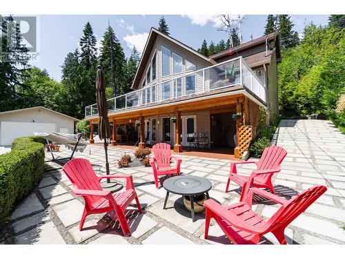 6393 Sunshine  Drive, Nelson, BC - Outdoor With Deck Patio Veranda