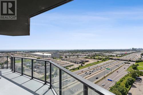 1509 - 36 Zorra Street S, Toronto (Etobicoke West Mall), ON - Outdoor With Balcony With View