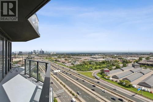 1509 - 36 Zorra Street S, Toronto (Etobicoke West Mall), ON - Outdoor With Balcony With View