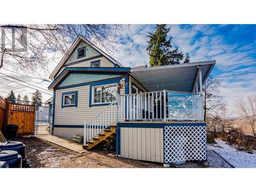 4008 Pleasant Valley Road, Vernon, BC - Outdoor With Deck Patio Veranda With Exterior