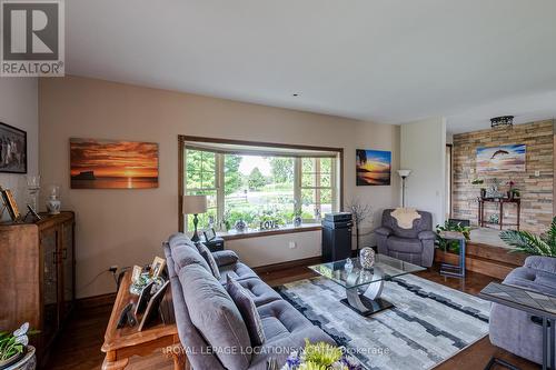 1919 Concession 6 Road S, Clearview, ON - Indoor Photo Showing Living Room With Fireplace