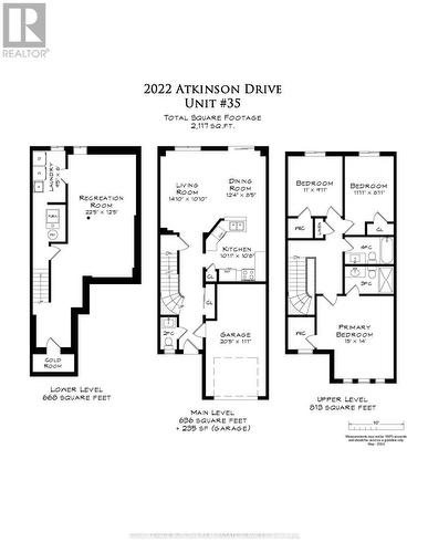 35 - 2022 Atkinson Drive, Burlington (Rose), ON - Other