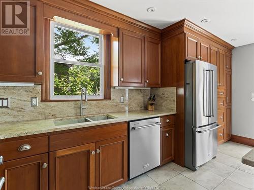 878 Victoria Avenue, Windsor, ON - Indoor Photo Showing Kitchen With Double Sink