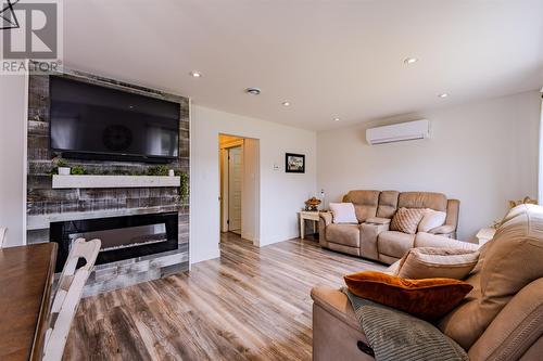 6 Decatur Place, Paradise, NL - Indoor Photo Showing Living Room With Fireplace