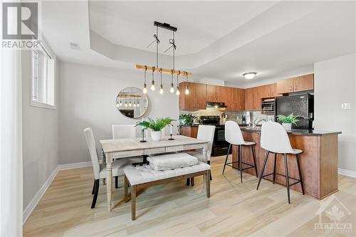 200 Paseo Private Unit#1, Ottawa, ON - Indoor Photo Showing Dining Room