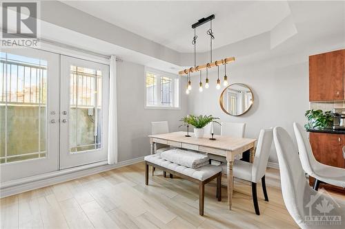 200 Paseo Private Unit#1, Ottawa, ON - Indoor Photo Showing Dining Room