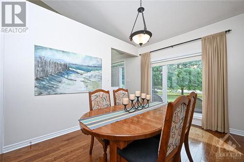 2158 Old Prescott Road, Greely, ON - Indoor Photo Showing Dining Room