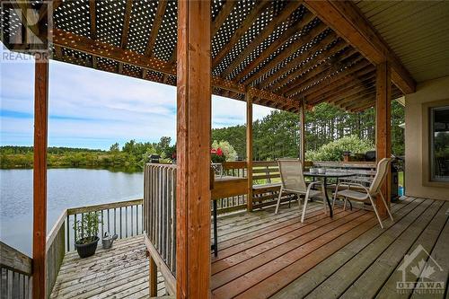 2158 Old Prescott Road, Greely, ON - Outdoor With Body Of Water With Deck Patio Veranda