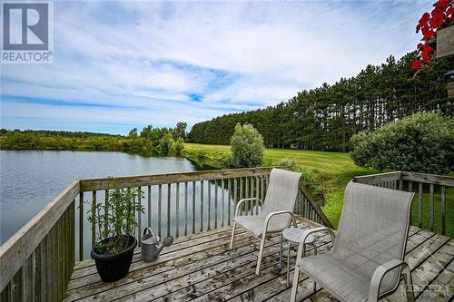 2158 Old Prescott Road, Greely, ON - Outdoor With Body Of Water With Deck Patio Veranda