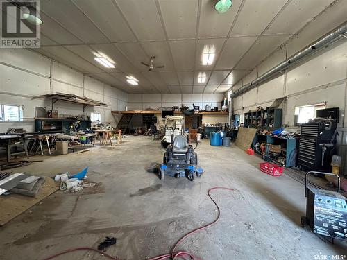 Mantei/Seeman Acreage, Estevan Rm No. 5, SK - Indoor Photo Showing Garage