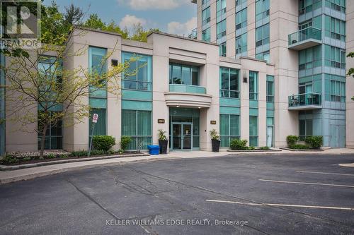 802 - 2585 Erin Centre Boulevard, Mississauga (Central Erin Mills), ON - Outdoor With Balcony With Facade