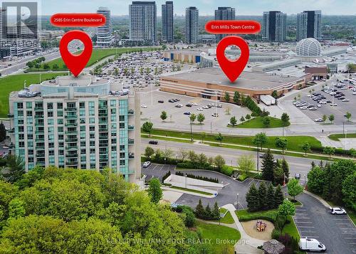 802 - 2585 Erin Centre Boulevard, Mississauga (Central Erin Mills), ON - Outdoor With View