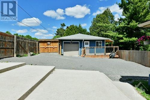 detached garage and 2 room bunk house that includes screened porch - 889 Jones Point Road, Perth, ON - Outdoor