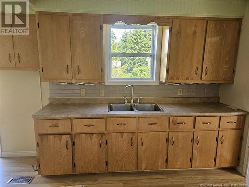 3909 Scenic Drive, Alma, NB - Indoor Photo Showing Kitchen With Double Sink