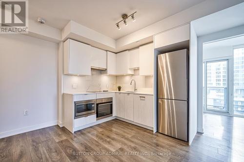 1212 - 195 Redpath Avenue, Toronto (Mount Pleasant West), ON - Indoor Photo Showing Kitchen With Stainless Steel Kitchen