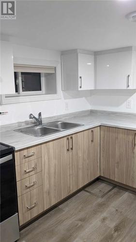 2342 Lasalle, Sudbury, ON - Indoor Photo Showing Kitchen With Double Sink