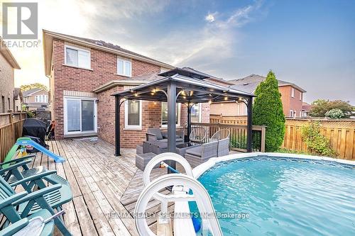 10 Banington Crescent, Brampton, ON - Outdoor With Above Ground Pool