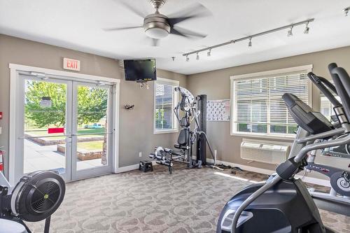 106-3735 Casorso Road, Kelowna, BC - Indoor Photo Showing Gym Room