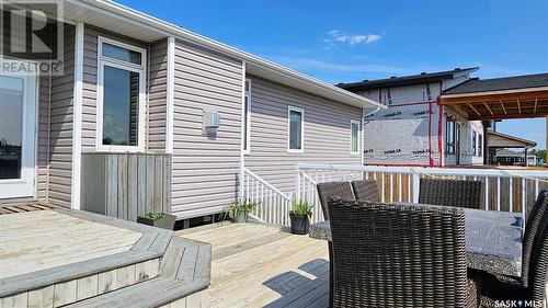 512 16Th Avenue, Humboldt, SK - Outdoor With Deck Patio Veranda With Exterior