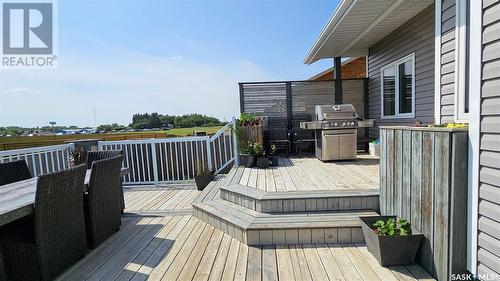 512 16Th Avenue, Humboldt, SK - Outdoor With Deck Patio Veranda With Exterior