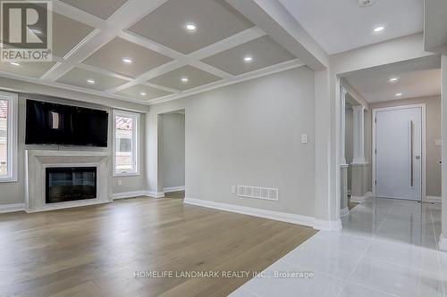 20 Heggie Road, Brampton, ON - Indoor With Fireplace