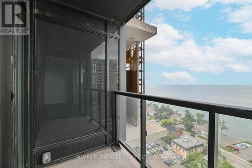 1706 - 370 Martha Street, Burlington (Brant), ON - Outdoor With Balcony With View With Exterior