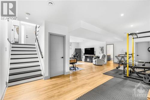 336 Limoges Road, Limoges, ON - Indoor Photo Showing Gym Room