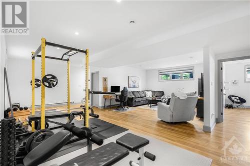 336 Limoges Road, Limoges, ON - Indoor Photo Showing Gym Room