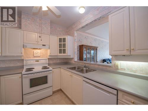 877 K.L.O Road Unit# 307, Kelowna, BC - Indoor Photo Showing Kitchen With Double Sink