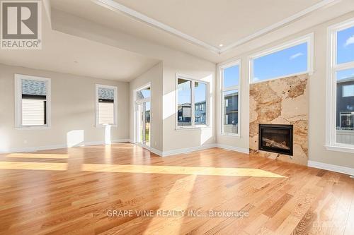 269 Turquoise Street, Prescott And Russell, ON - Indoor Photo Showing Living Room With Fireplace