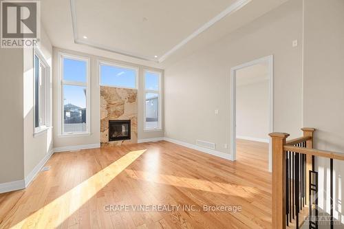 269 Turquoise Street, Prescott And Russell, ON - Indoor Photo Showing Living Room With Fireplace