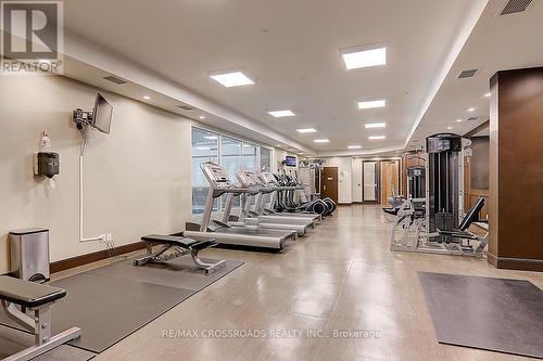 1616 - 60 South Town Centre Boulevard, Markham (Unionville), ON - Indoor Photo Showing Gym Room