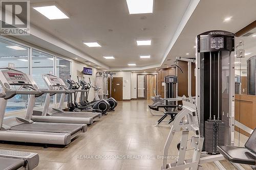 1616 - 60 South Town Centre Boulevard, Markham (Unionville), ON - Indoor Photo Showing Gym Room