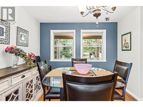 1144 Wharf Road, Scotch Creek, BC - Indoor Photo Showing Dining Room