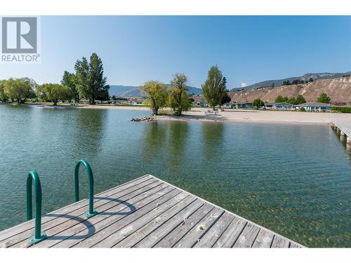 415 Ridge Road, Penticton, BC - Outdoor With Body Of Water With Deck Patio Veranda With View