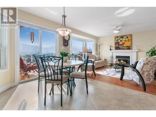 415 Ridge Road, Penticton, BC - Indoor Photo Showing Other Room With Fireplace