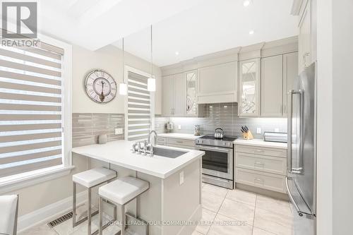 9966 Keele Street, Vaughan (Maple), ON - Indoor Photo Showing Kitchen With Stainless Steel Kitchen With Upgraded Kitchen