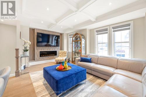 9966 Keele Street, Vaughan, ON - Indoor Photo Showing Living Room With Fireplace