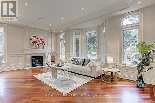 34 Moccasin Trail, Toronto (Banbury-Don Mills), ON - Indoor Photo Showing Living Room With Fireplace