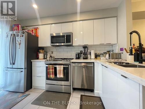 106 - 1775 Valley Farm Road, Pickering, ON - Indoor Photo Showing Kitchen With Stainless Steel Kitchen With Double Sink