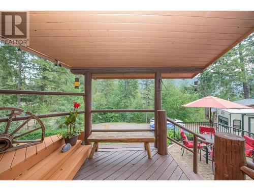 346 Mabel Lake Road, Lumby, BC - Outdoor With Deck Patio Veranda With Exterior