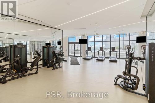 3501 - 3900 Confederation Parkway, Mississauga (City Centre), ON - Indoor Photo Showing Gym Room