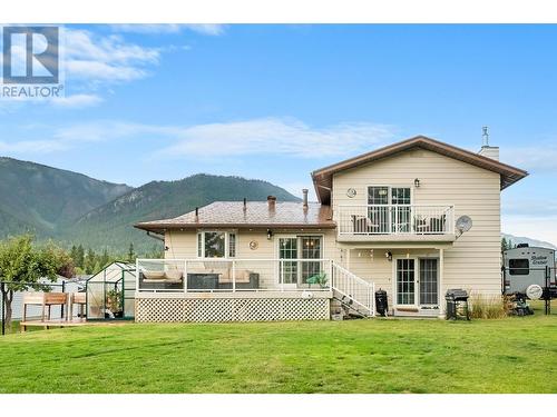 1257 Valley View Drive, Sparwood, BC - Outdoor With Deck Patio Veranda