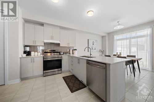 90 Mudminnow Crescent, Ottawa, ON - Indoor Photo Showing Kitchen With Double Sink