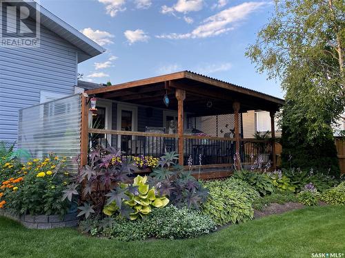 126 Wright Crescent, Biggar, SK - Outdoor With Deck Patio Veranda