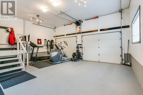 16151 Barkley Road, Lake Country, BC - Indoor Photo Showing Garage