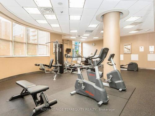 1408-8 Mckee Ave, Toronto, ON - Indoor Photo Showing Gym Room