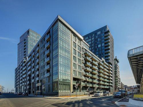 Frontage - 415-360 Rue Atateken, Montréal (Ville-Marie), QC - Outdoor With Balcony With Facade